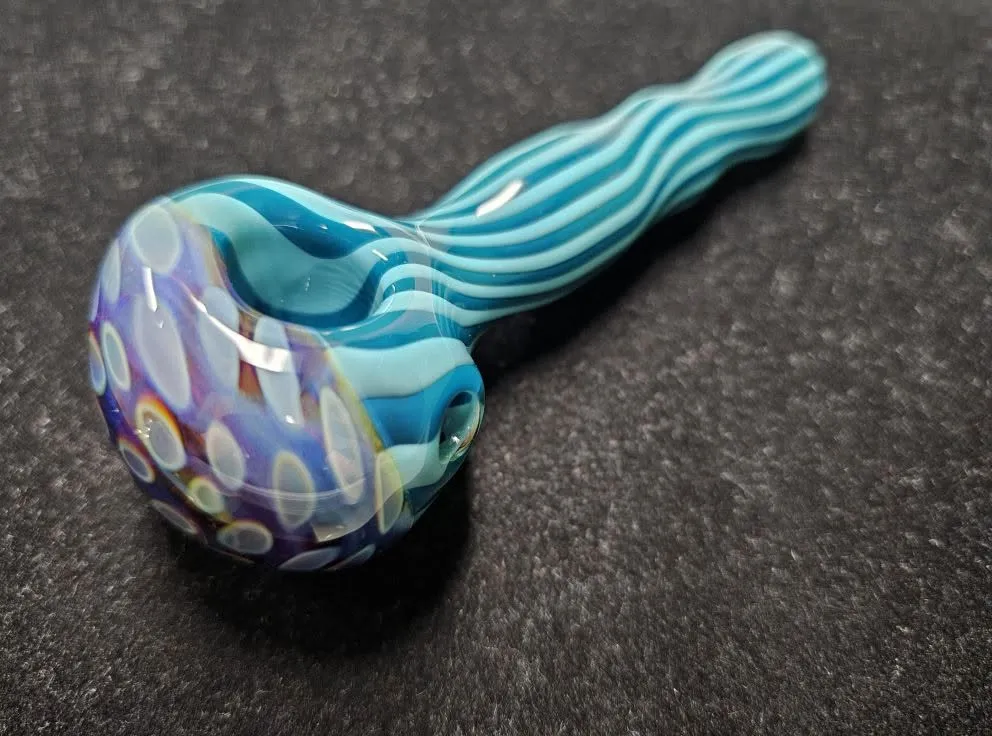 Turquoise linework & layered color