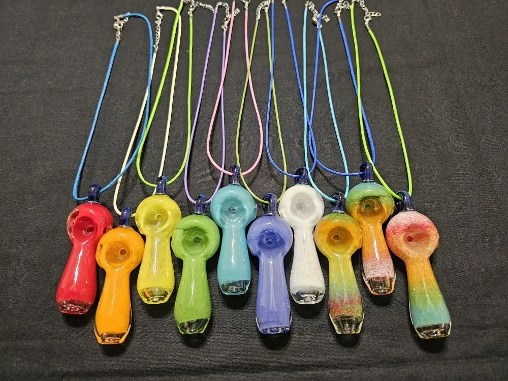 Miniature glass pendants