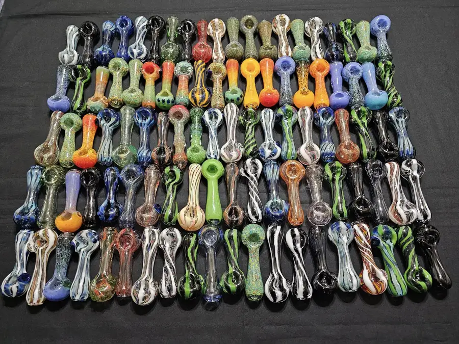 A selection of Josh’s glasswork